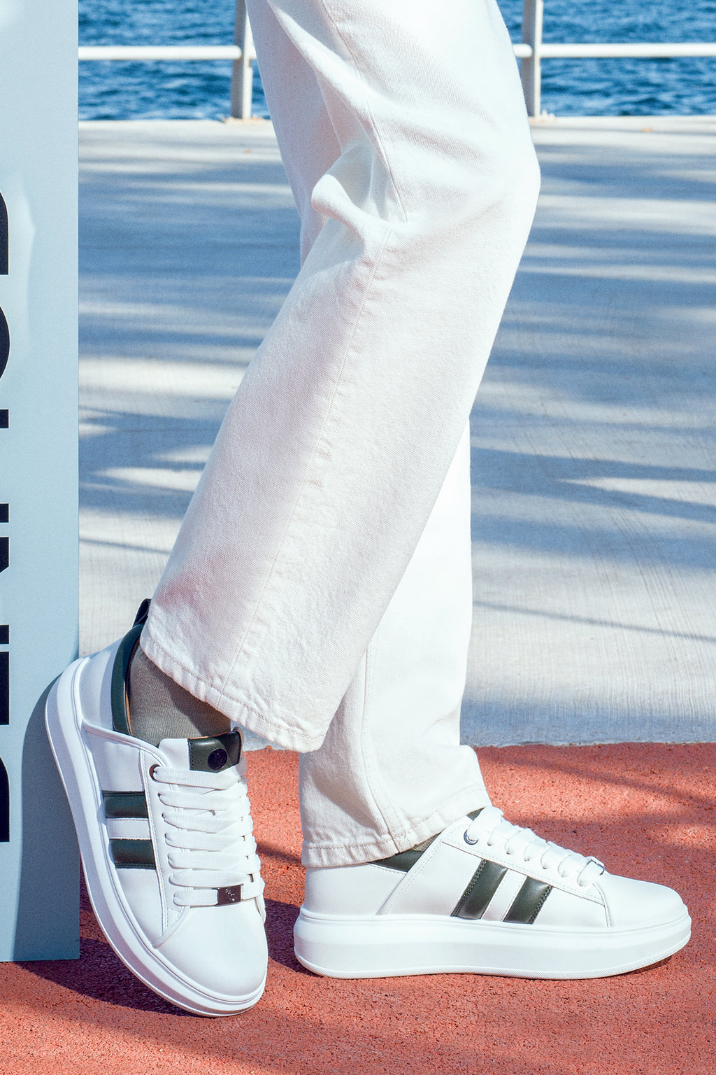ACBC x Derimod Erkek Çok Renkli Bağcıklı Sneaker
