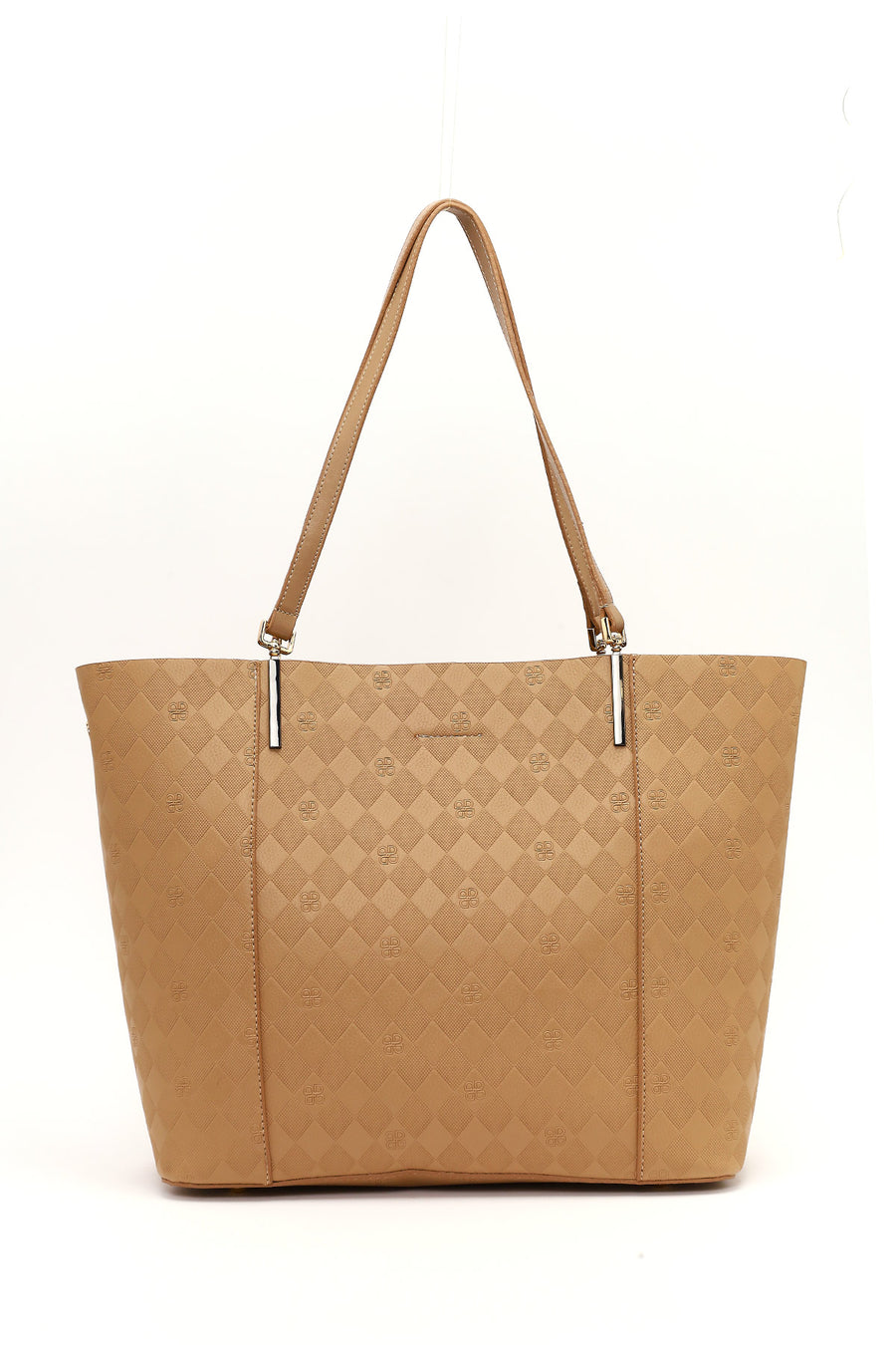 Women's Tan Printed Shoulder Bag