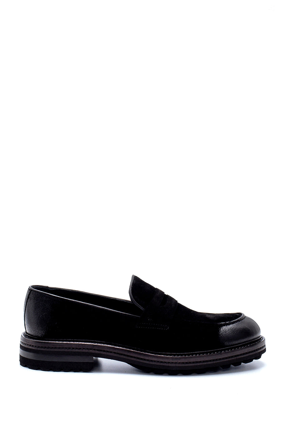 Erkek Süet Loafer 20WFD316510 | Derimod