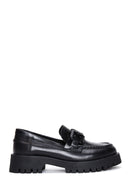 Kadın Deri Zİncirli Loafer | Derimod