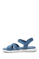Women's Leather Comfort Sandals | Derimod