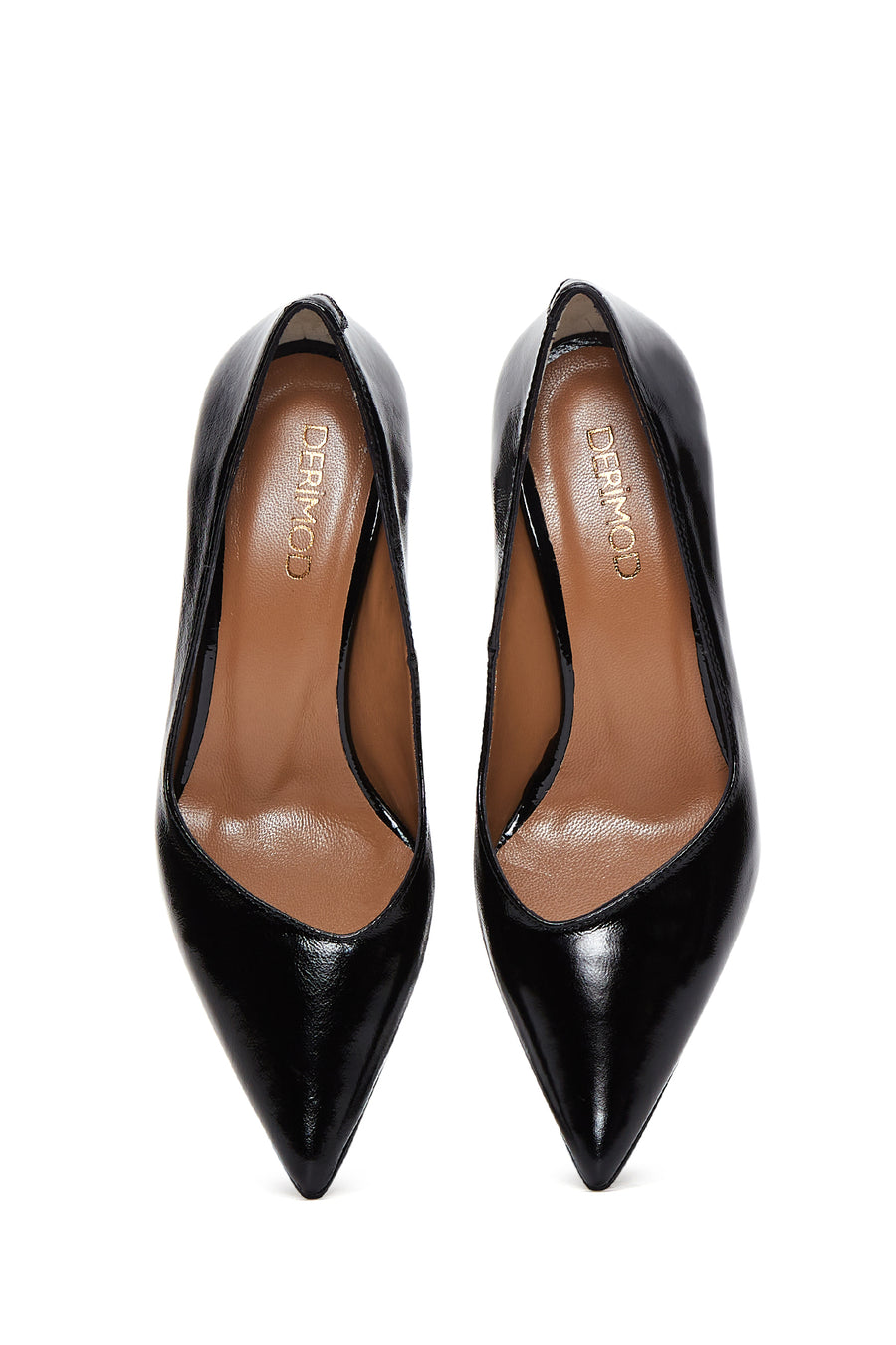 Women's Patent Leather Heeled Shoes
