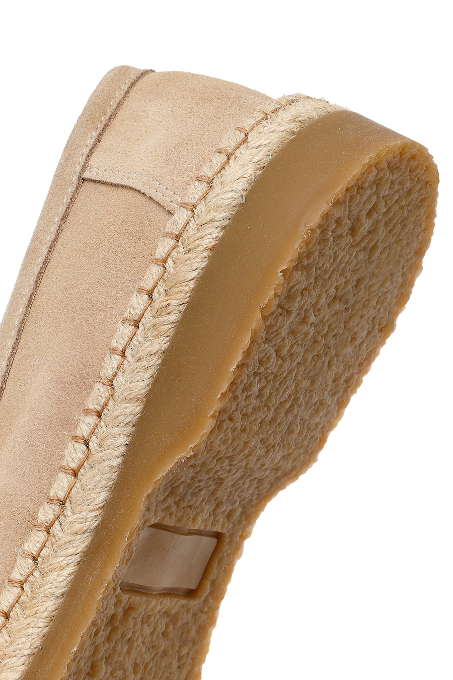 Erkek Bej Süet Deri Casual Loafer