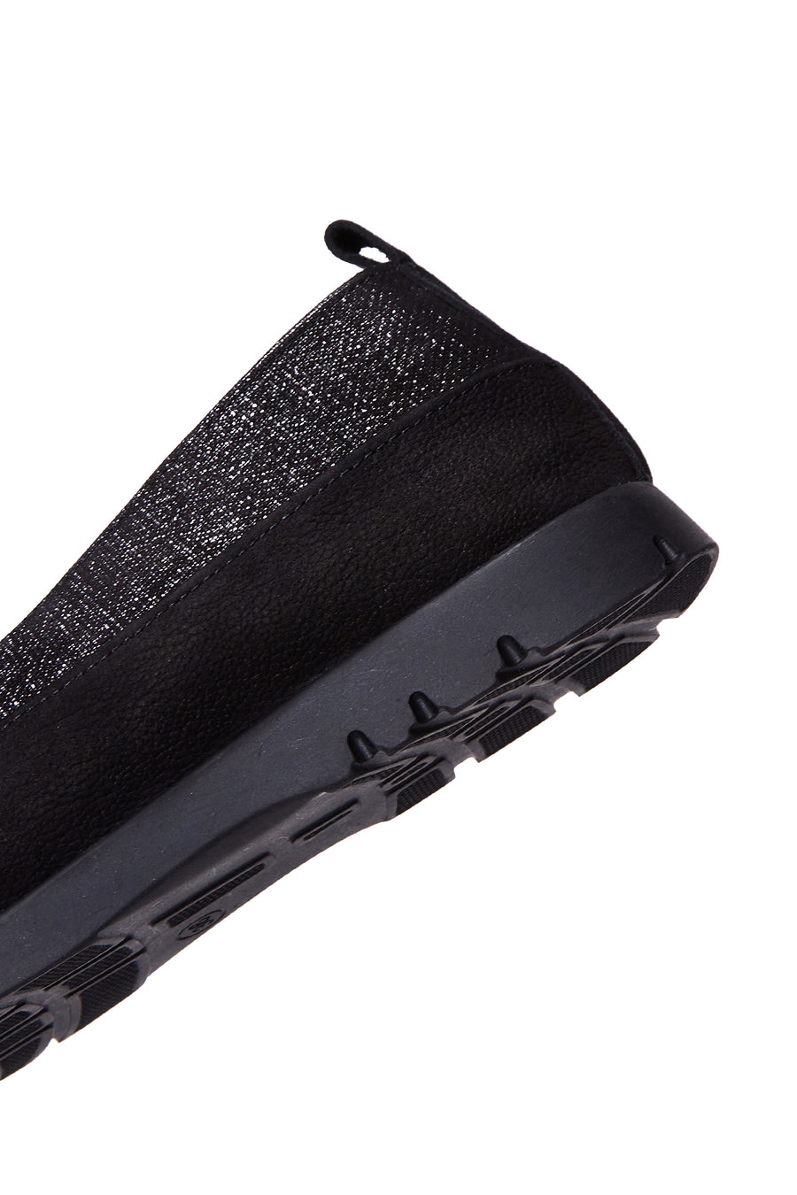 Kadın Siyah Deri Comfort Loafer