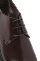 Men's Brown Laced Leather Classic Shoes | Derimod