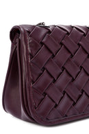 Women's Burgundy Long Strap Crossbody Bag | Derimod