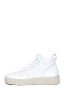 Kadın Beyaz Deri Bilekli Sneaker | Derimod