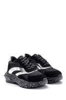 Women's Suede Detailed Sneaker | Derimod