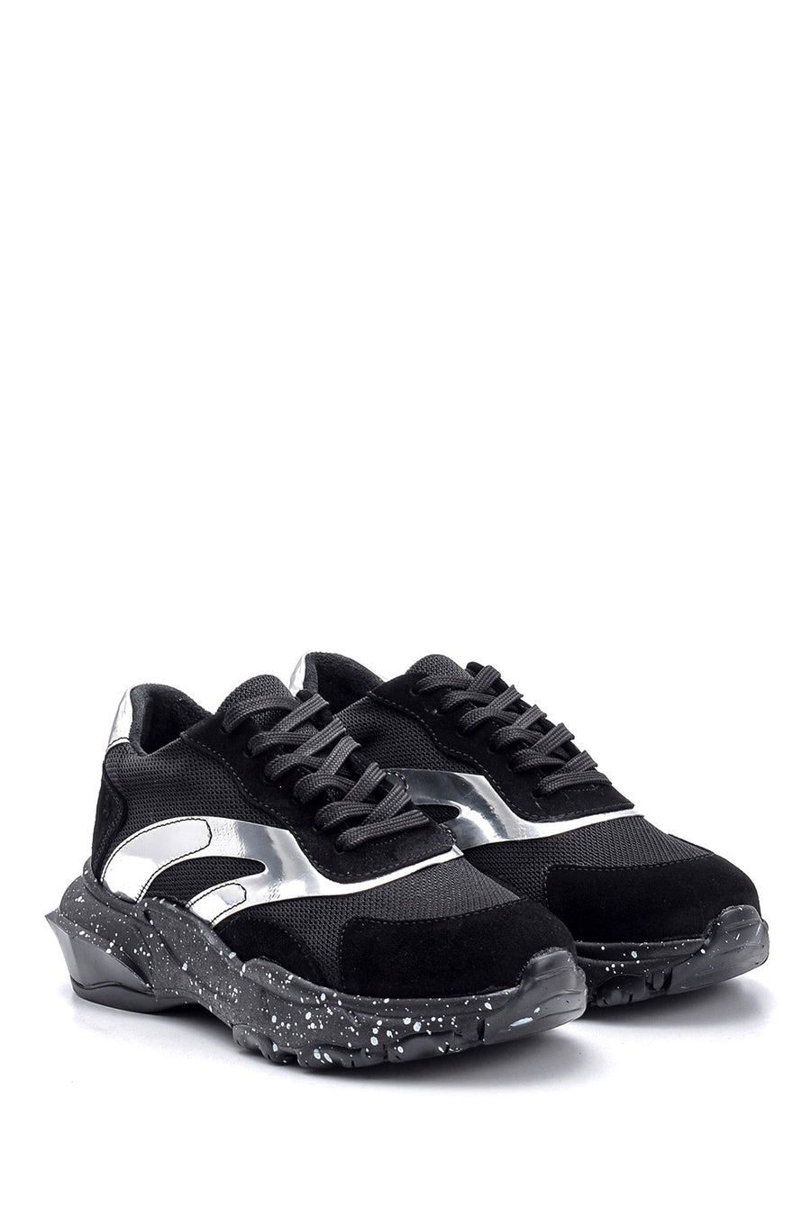 Women's Suede Detailed Sneaker