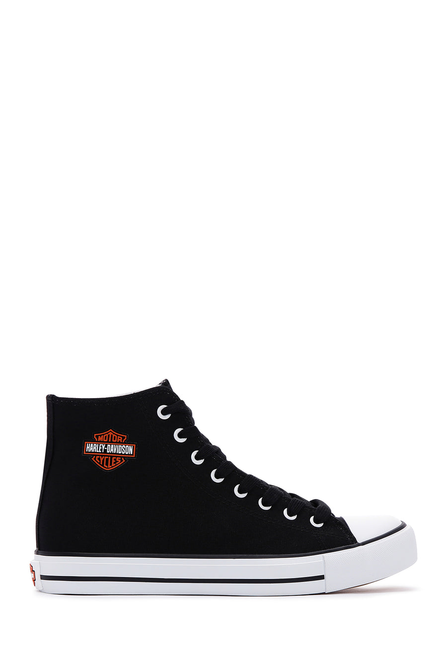 Harley Davidson Erkek Siyah Pittsburgh Bilekli Sneaker 023M100382 | Derimod