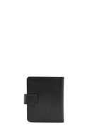 Men's Black Leather Card Holder | Derimod