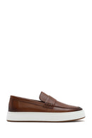Erkek Taba Deri Loafer | Derimod