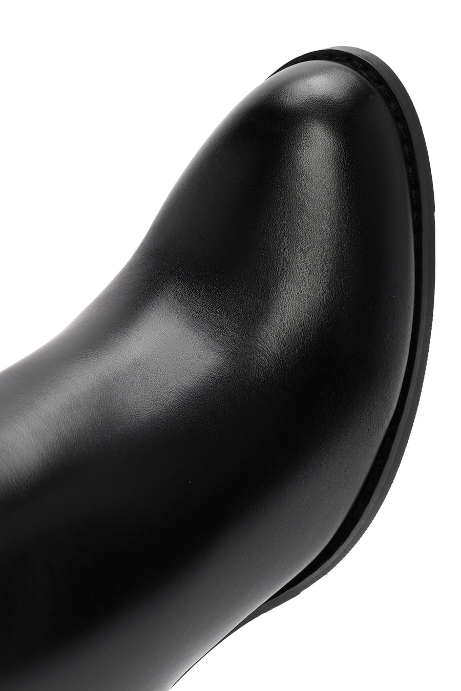 Women's Black Accessory Detailed Zippered Thick Heeled Boots