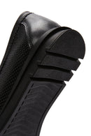 Kadın Siyah Tokalı Deri Comfort Loafer | Derimod