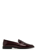 Kadın Bordo Rugan Deri Loafer | Derimod