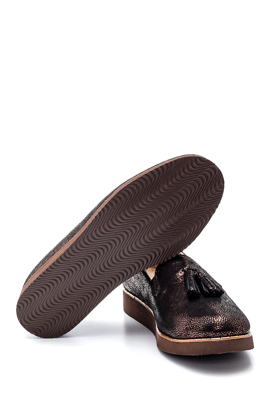 Kadın Deri Püsküllü Loafer