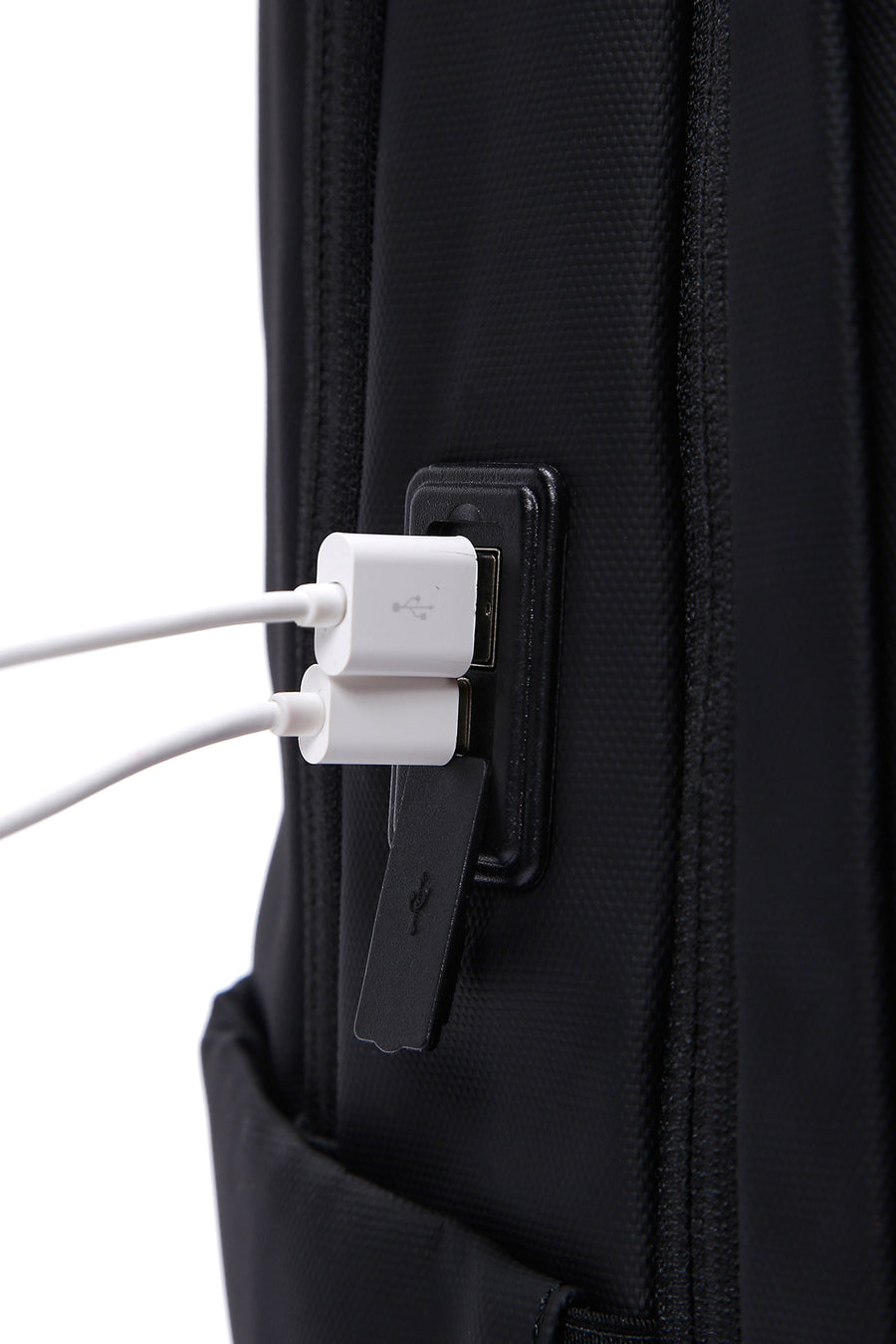 D-Pack Unisex Siyah Teknolojik Kumaş Hardcase Sırt Çantası