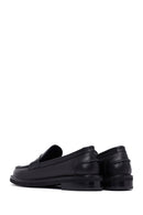 Kadın Siyah Deri Maskülen Loafer | Derimod