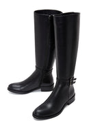 Women's Leather Zippered Boots | Derimod