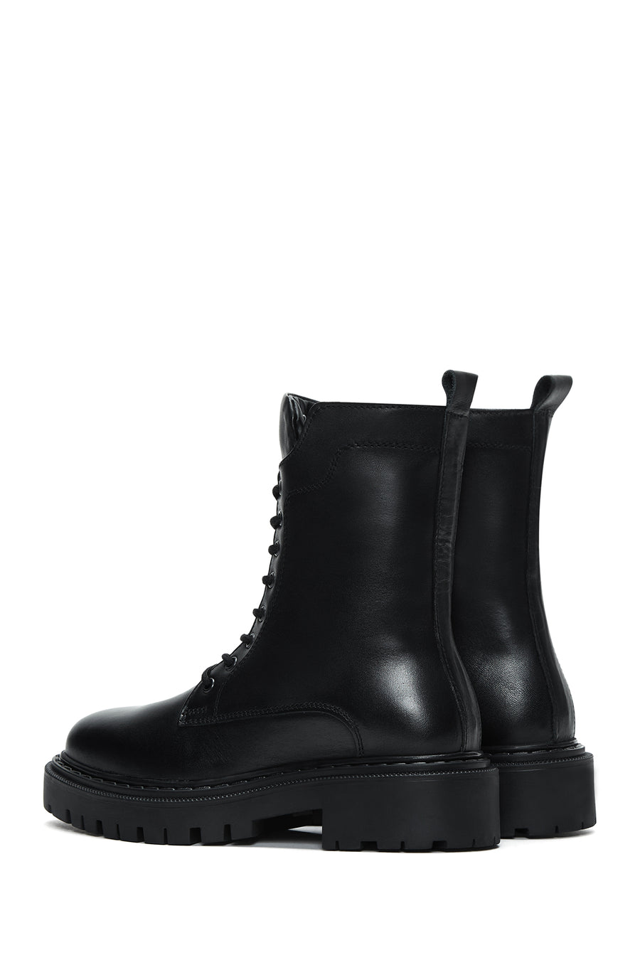 Women's Black Leather Boots