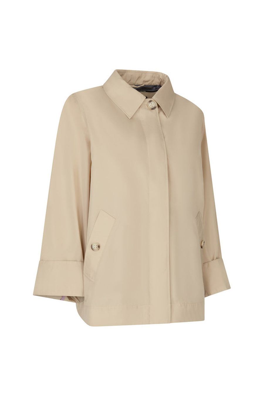 Geox Women's Soleil Cream Oversize Trench Coat