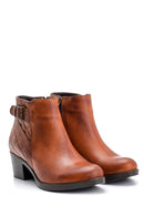 Women's Quilted Leather Boots | Derimod