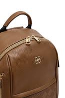 Women's Mink Print Backpack | Derimod