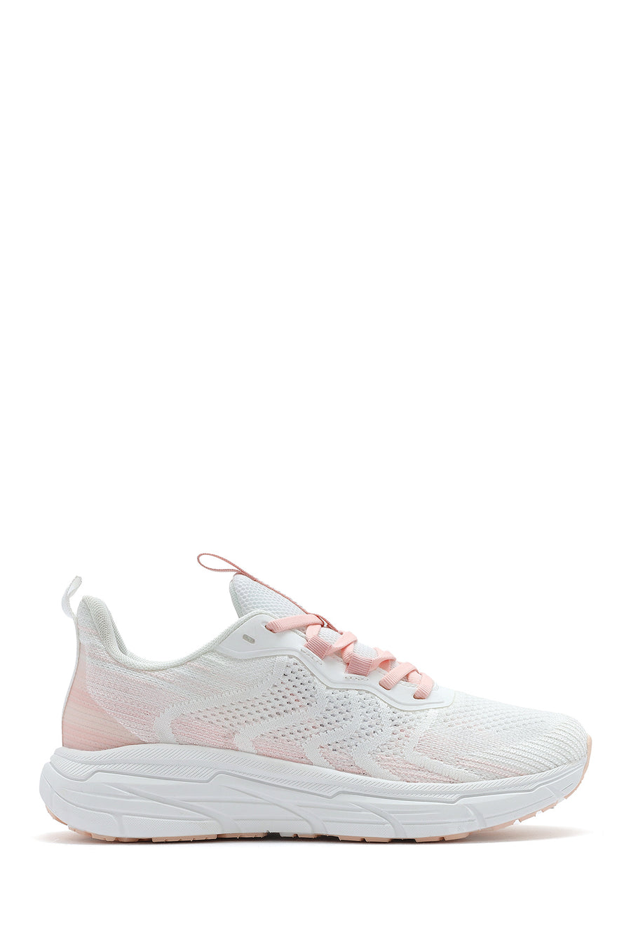 Derimod Zero Kadın Pembe Bağcıklı Kalın Tabanlı Spor Sneaker 24SFD49596F | Derimod