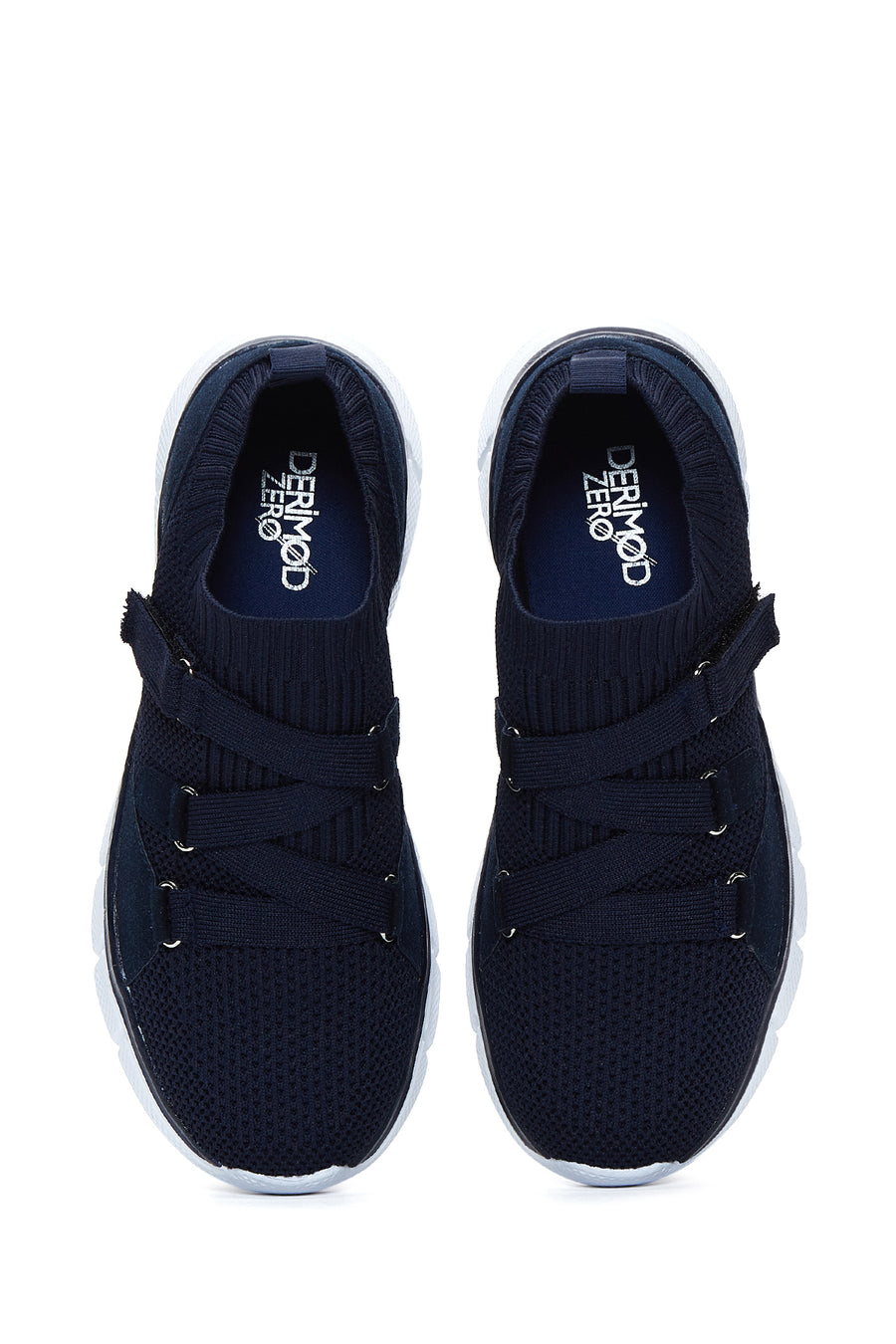 Kadın Mavi Kumaş Sneaker