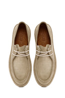 Men's Mink Lace-Up Suede Leather Casual Shoes | Derimod