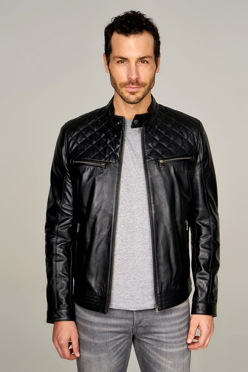 Adrian Men's Leather Jacket