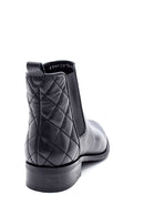 Women's Leather Quilted Detailed Chelsea Boots | Derimod