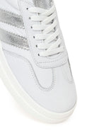 Kadın Beyaz Bağcıklı Deri Sneaker | Derimod