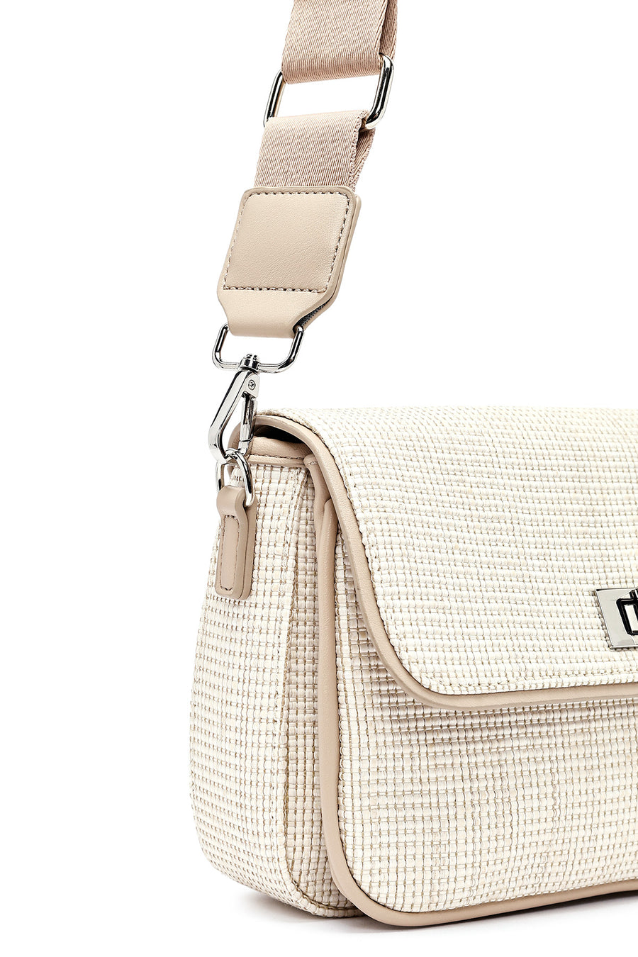 Women's Powder Long Strap Crossbody Bag