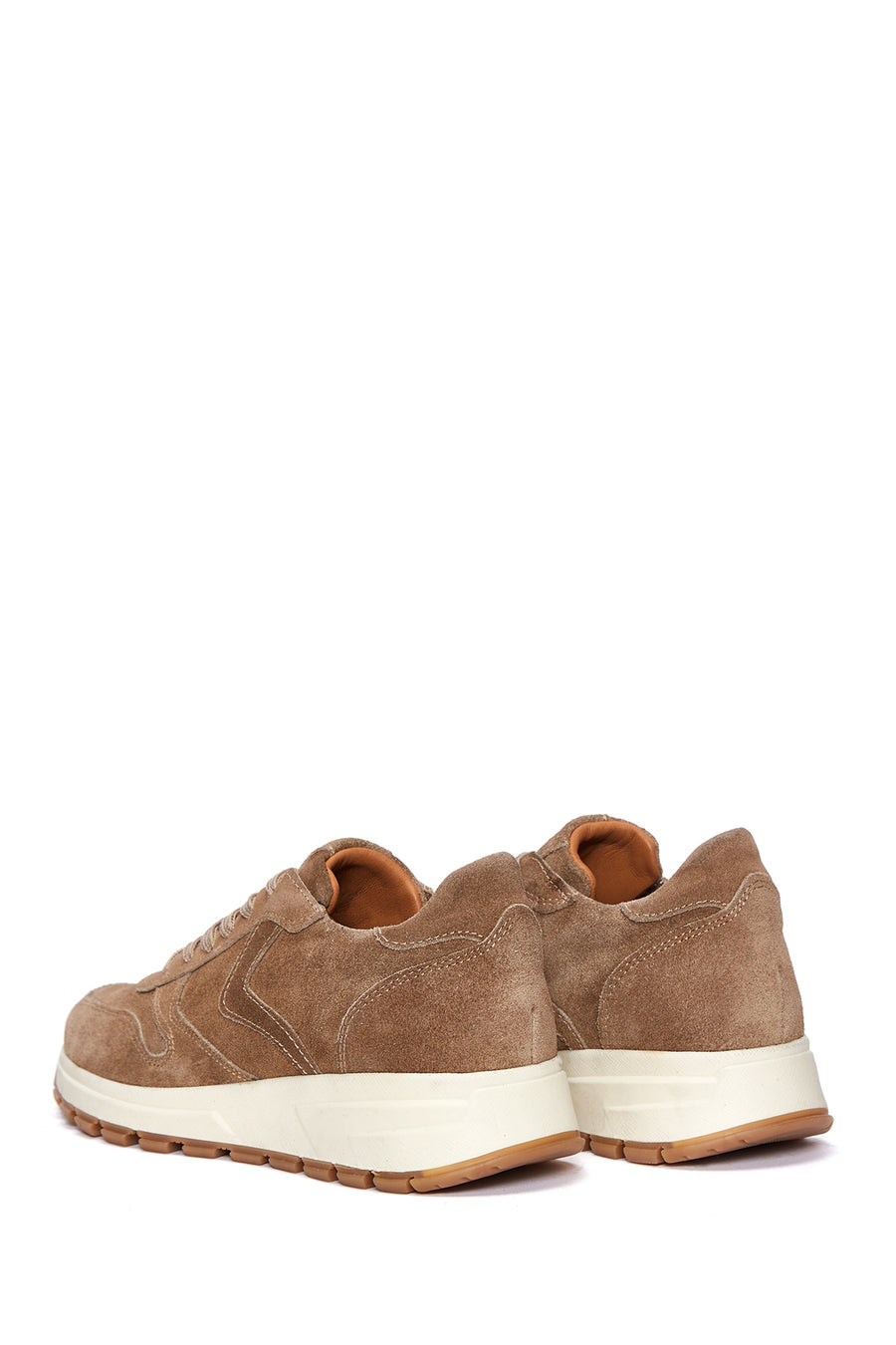 Kadın Vizon Süet Deri Sneaker