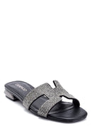 Women's Stone Detailed Casual Slippers | Derimod