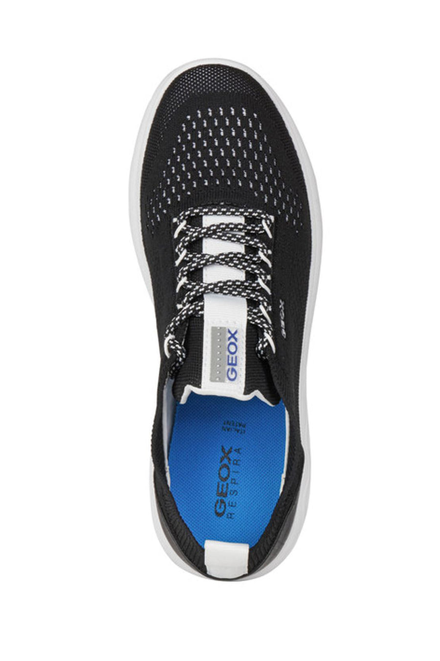 Geox Kadın Siyah Spherica Bağcıklı Kumaş Sneaker