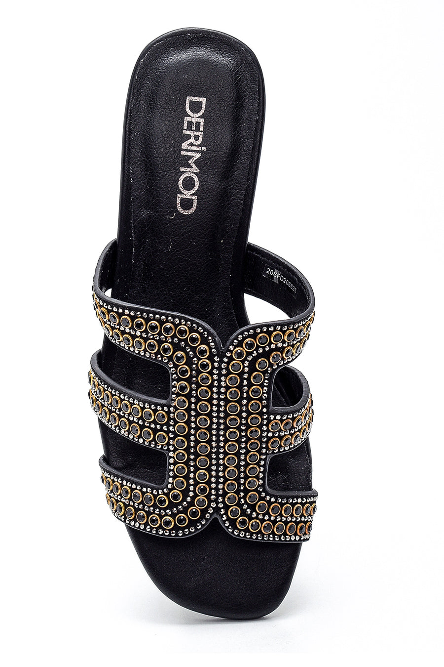 Women's Stone Detailed Casual Slippers