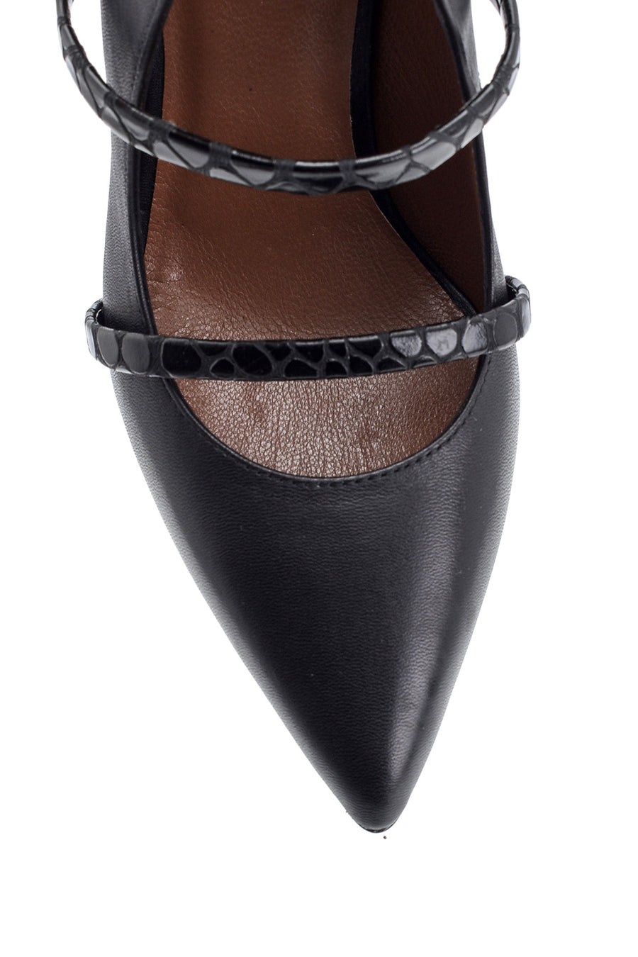 Women's Leather Heeled Shoes