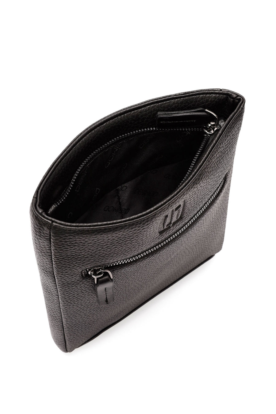 Men's Black Casual Crossbody Bag