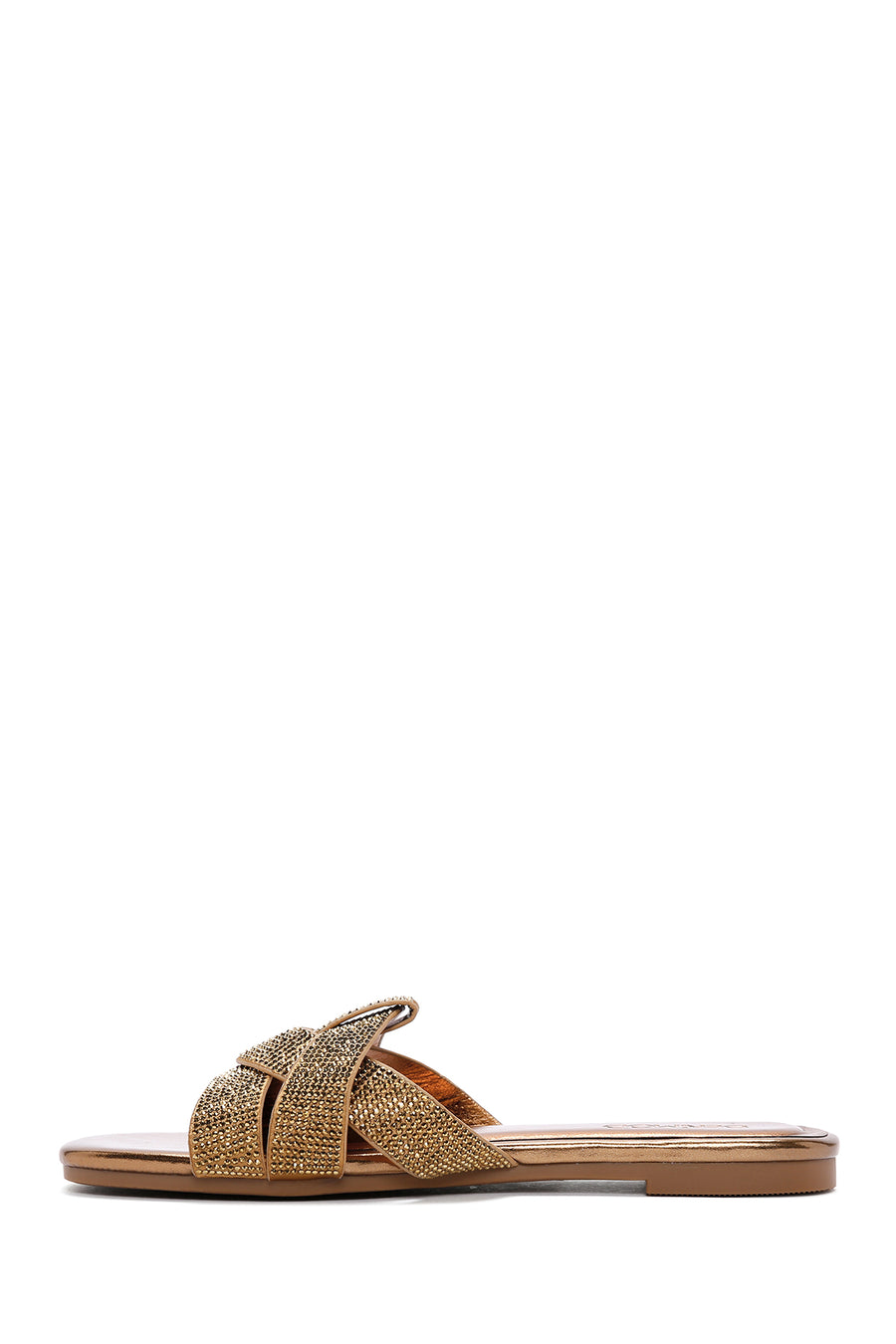 Women's Bronze Stone Slippers