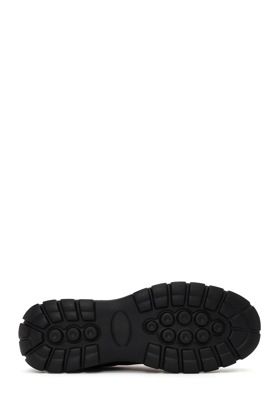 Male Mink Lace-up Thick-soled Leather Casual Shoes