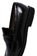 Erkek Siyah Rugan Deri Klasik Loafer | Derimod