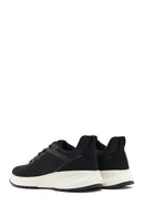 Men's Black Lace-Up Thick Sole Sneaker | Derimod