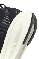 Derimod Zero Woman Black Lace-Up Thick-Soled Fabric Sneakers | Derimod