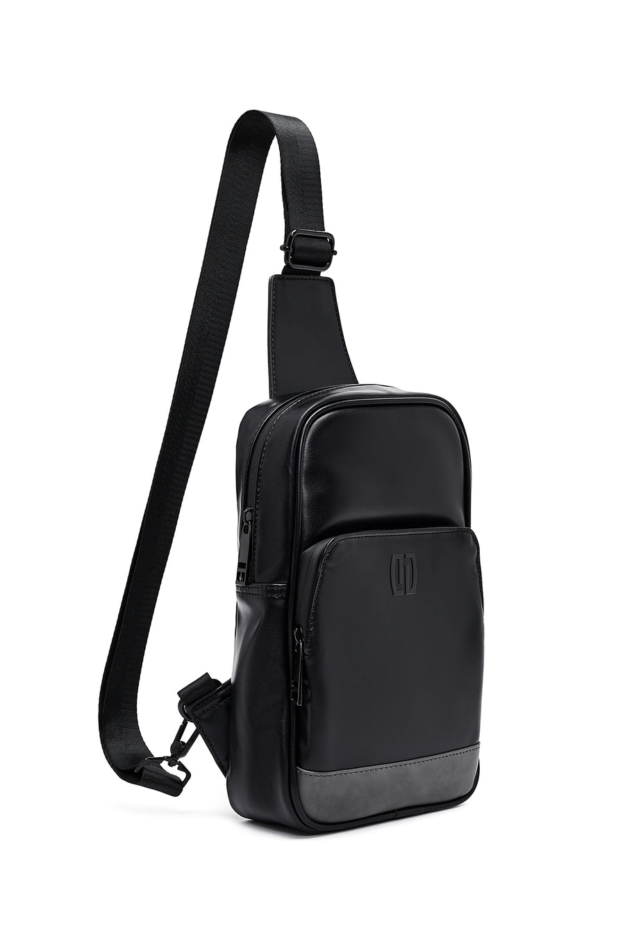 Men's Black Crossbody Bag