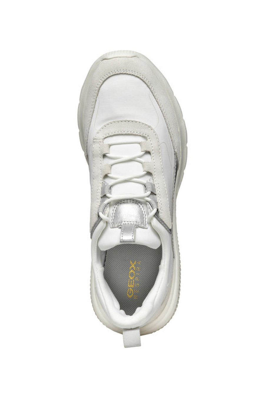 Goex Kadın Beyaz Spherica Bağcıklı Kumaş Sneaker