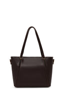 Woman Brown Long-Strap Classic Shoulder Bag | Derimod