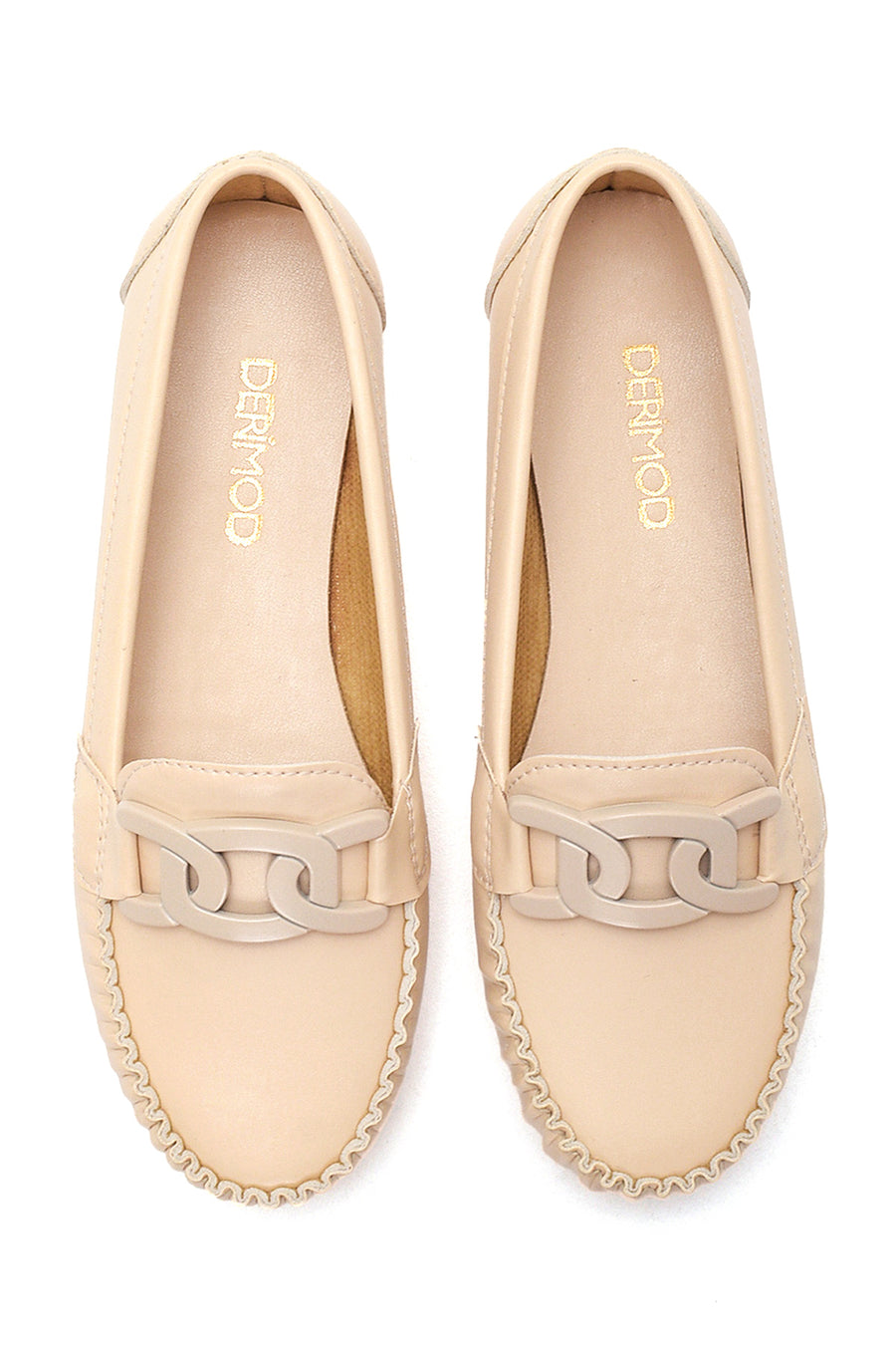 Kadın Zincirli Klasik Loafer