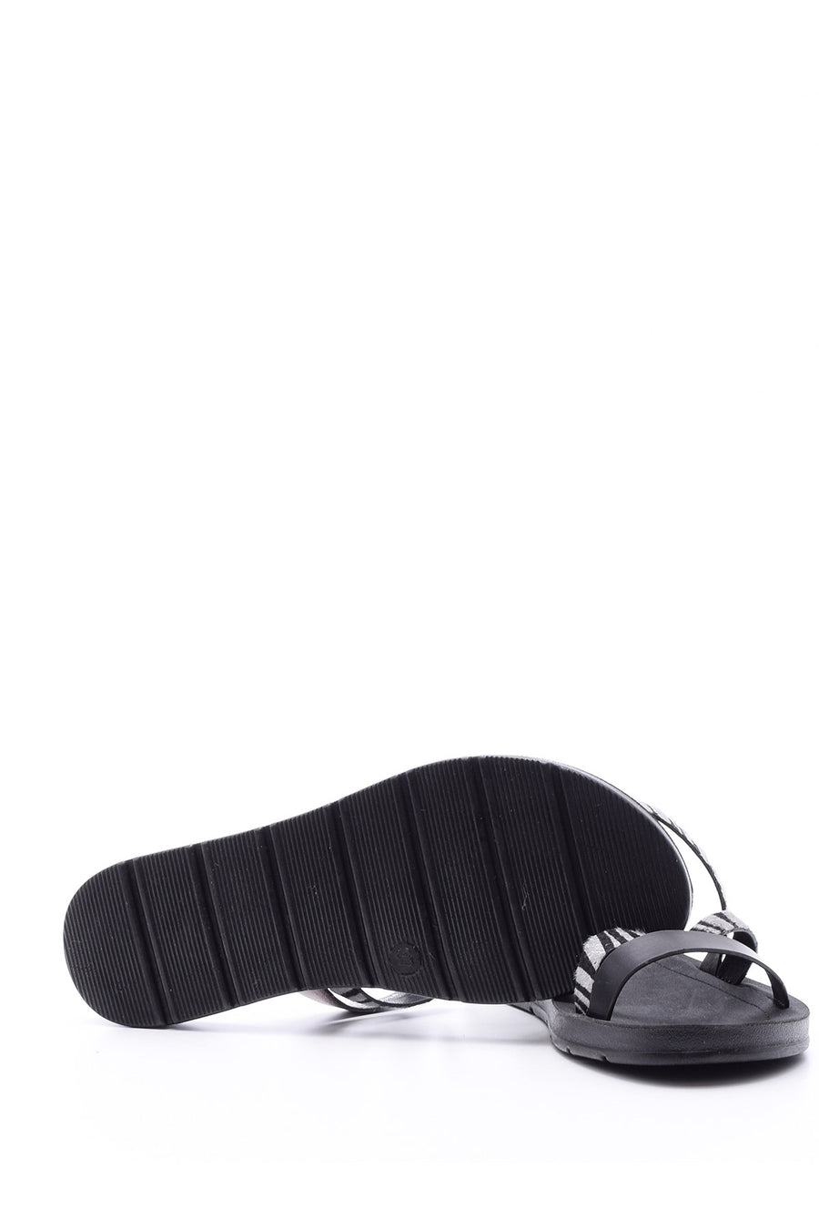 Women's Zebra Detailed Slippers